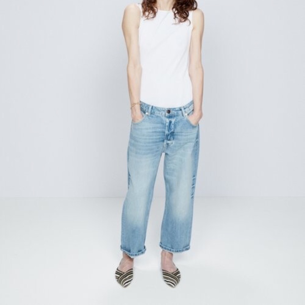 Raey Dad Organic-cotton Baggy Boyfriend Jeans